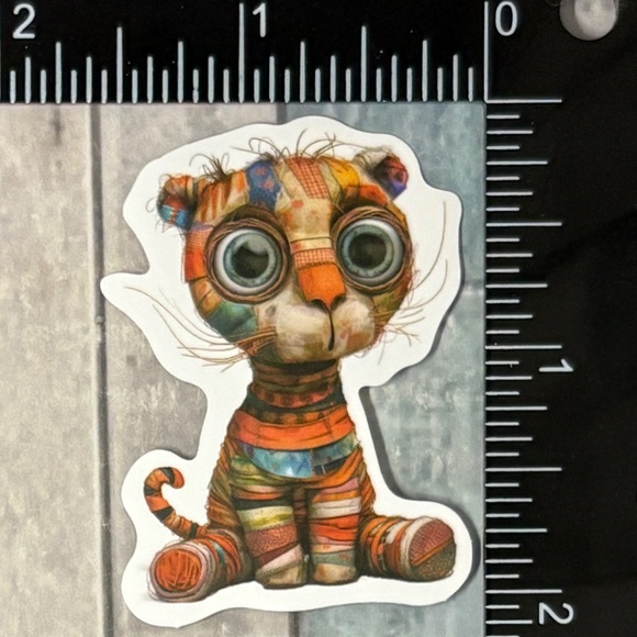 ๐10/$10๐ Retro Spooky Patchwork Object Waterproof Vinyl Sticker Decal - Picture 1 of 1